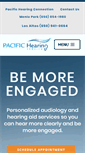 Mobile Screenshot of pacifichearingservice.com